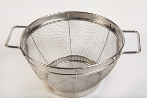 Metall Obst-Schale Brot-Obstkorb Ø 19cm