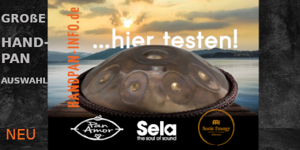 SELA Edelstahl Handpan  NEU  ...über 40 Handpans antestbereit!