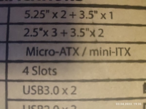 MicroATX Computergehäuse m/ o. 250- Watt -Atx -netzteil, neu Bild 13