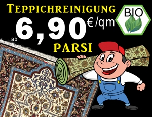 Teppichreinigung bei Teppich Parsi I Teppichwäscherei & Teppichreparatur Köln_Bio- / *Rückfettung_ Bild 1