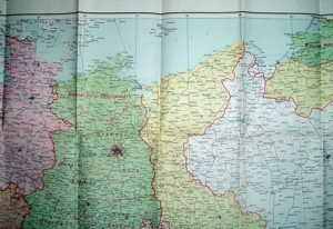 Deutschland, Besatzungszonen, Übersichtskarte, Landkarte, no PayPal Bild 7