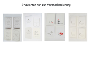Grußkarten3 Kommunio-1xKonfirmations-Danksagungskarten weißGold FotoKlappkarten 9x13 Fotorahmenkarte Bild 5