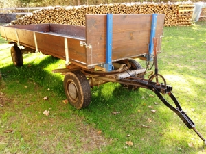 Anhänger, Traktoranhänger, "Bruckwagen" aus der Landwirtschaft Bild 1