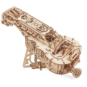 UGEARS Drehleier Hurdy Gurdy fertig gebaut!