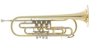 Melton Profiklasse - Basstrompete, 4 Drehventile Mod. 128 - L Bild 2