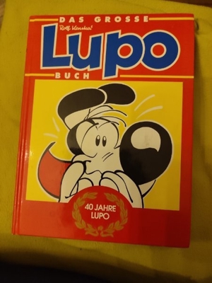 Das grosse Lupo Buch - Jubiläumsband 40 Jahre Lupo von Rolf Kauka. Comic-Klassik 1993Das Buch ist i Bild 1