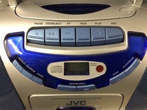JVC -Radio Kassetten - CD Recorder RC-BX-30 +Grundig Radio -Cassetten Recorder San Diego. Bild 2
