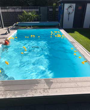PP Pool 6,5x3,3 Schwimmbecken +Zubehoer Set+LED Einbaubecken VIVAPOOL Bild 8