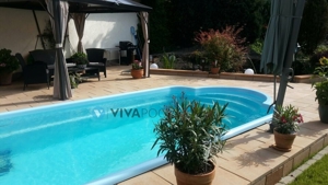 GFK Pool Milano 10x3,2m Schwimmbecken+Filteranlage+Beleuchtung VIVAPOOL Bild 5