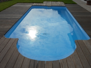 GFK Pool Milano 10x3,2m Schwimmbecken+Filteranlage+Beleuchtung VIVAPOOL Bild 9