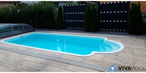GFK Pool Milano 10x3,2m Schwimmbecken+Filteranlage+Beleuchtung VIVAPOOL Bild 8