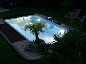 GFK Pool Milano 10x3,2m Schwimmbecken+Filteranlage+Beleuchtung VIVAPOOL Bild 10