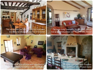 Ferienhaus mit Pool in Italien für 8, 12, 16, 20 Personen - exklusiv mieten! Bild 13