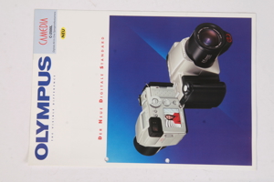 Orig.Prospekt Olympus Camedia C-2500L 90er vintage Sammler