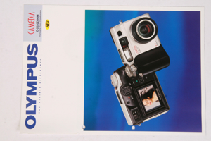 Orig.Prospekt Olympus Camedia C-2020ZOOM 90er vintage Sammler