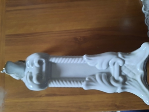 Meister Anker Porzellan Tisch und Kaminuhr Bild 4