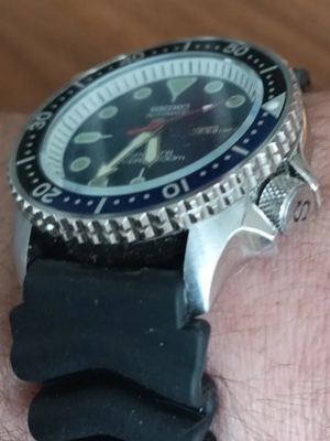 Seiko Diver 6309A Taucheruhr Automatik Armbanduhr Herren Uhr HAU DayDate Bild 14