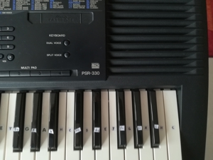 Yamaha-Keyboard PSR-330 Bild 2