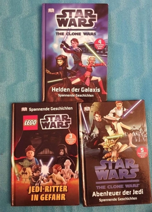 3 x Buch Star Wars - The Clone Wars