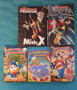 Disney`s 5 x Comics Lustiges Taschenbuch