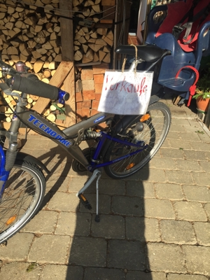 Fahrrad mit Kindersitz gebraucht