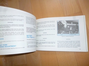 Owners Manual Harley 1982 Davidson Sportster XLH/XLS Bild 3