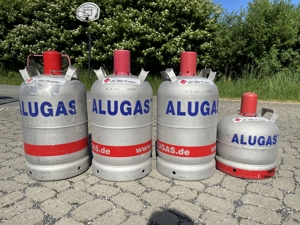 Alugas Propan Aluminium Gasflasche 6 Kg