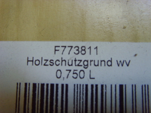 F773811 Faust Holzschutzgrund, Holz Grundierung Farbe Bild 2