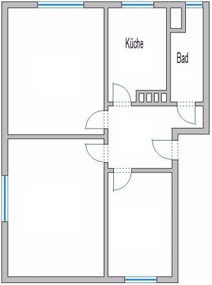 Free apartment condo for sale Hamburg   Frei lieferbare 2,5-Zimmer-ETW in Pinneberg-Quellental Bild 9