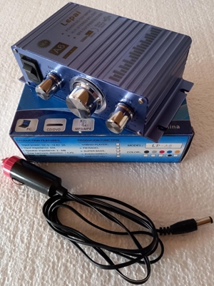 Lepai LP-A6 Audio Power Amp Vollverstärker inkl. 2 Monitore