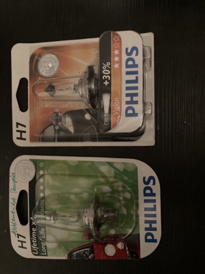 2 x Philips H7 Kfz-Glühlampen