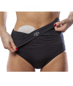 Ostomy / Stoma Support Schwimmhose für Frauen dezente Badebekleidung mit hoher Taille Bild 3