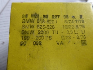 Bosch 0986460920 und 0986464373 Bremsbeläge BMW 518-520-525-528 Bild 3