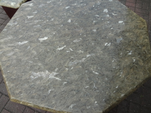 Sofa Tisch, 8-eckig, Platte Lavastein Lava del Mare , H 55 cm Bild 3