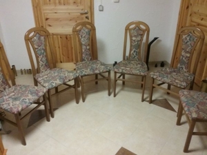 6 Esstisch-Stühle . Bild 2