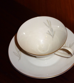 Rosenthal Kaffeeservice / Teeservice, Form 2000, Gräser, Goldrand Bild 9