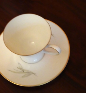 Rosenthal Kaffeeservice / Teeservice, Form 2000, Gräser, Goldrand Bild 7