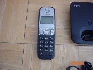 Siemens Gigaset A400 Basisstation mit NG, 2 X Akkus, Mobilteil,TAE Kabel Bild 8