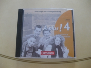 CD-ROM-Vorschläge zur Leistungsmessung . A Plus 4 FranzösischLernjahr Gymnasium Bayern Bild 1