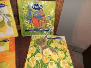 Duni servietten ostern frühjahr  neu in ovp  5 x 20 st. Bild 3