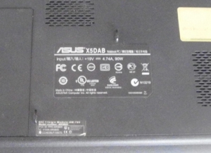Original Netzkabel zu Asus X5 DAB Laptop Bild 3