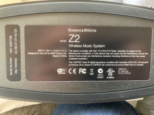 Wireless (AirPlay) Soundsystem Z2 von Bowers & Wilkins Bild 5