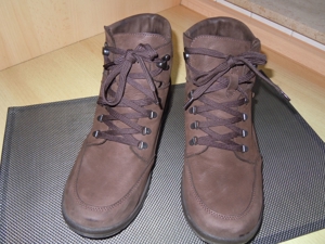 Neuw. hübsche Schnür-Stiefelette Marke MEPHISTO, braun, Leder, Gr. 6,5