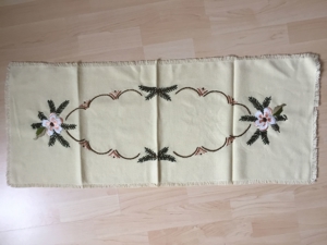 Handbestickte Vintage Tischdecken Bild 6