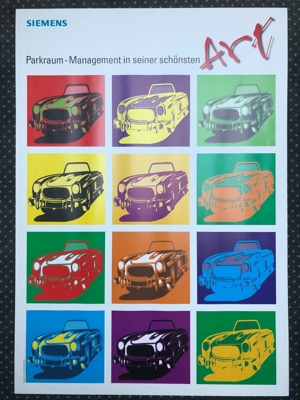 Siemens Parkraum-Management - Kunstdruck in Museumsqualität Bild 2