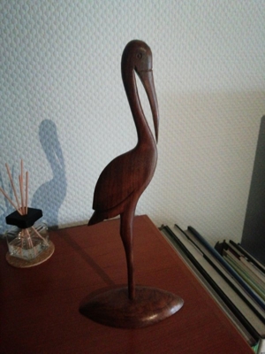 Reiher Teakholz 60er Jahre Vintage 