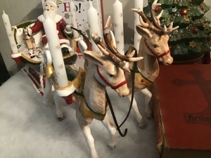 VILLEROY BOCH. älterer WEIHNACHTS SCHLITTEN OVP vorhanden Bild 3