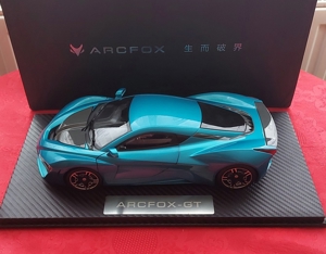 1:18 arcfox-GT Blue Modellauto ovp no tuning umbau Bild 14