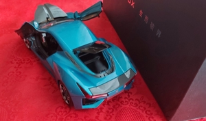 1:18 arcfox-GT Blue Modellauto ovp no tuning umbau Bild 15