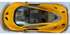 1:18 McLaren P1 Gelb Modellauto OVP no umbau tuning Bild 4
